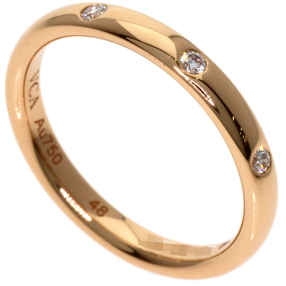 VAN CLEEF & ARPELS 18k Gold Diamond Ring #48